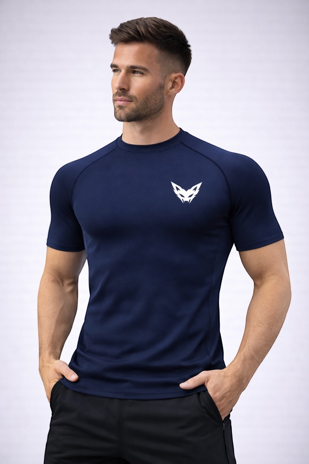 Vytro Sports Apex Compression T-Shirt - Navy