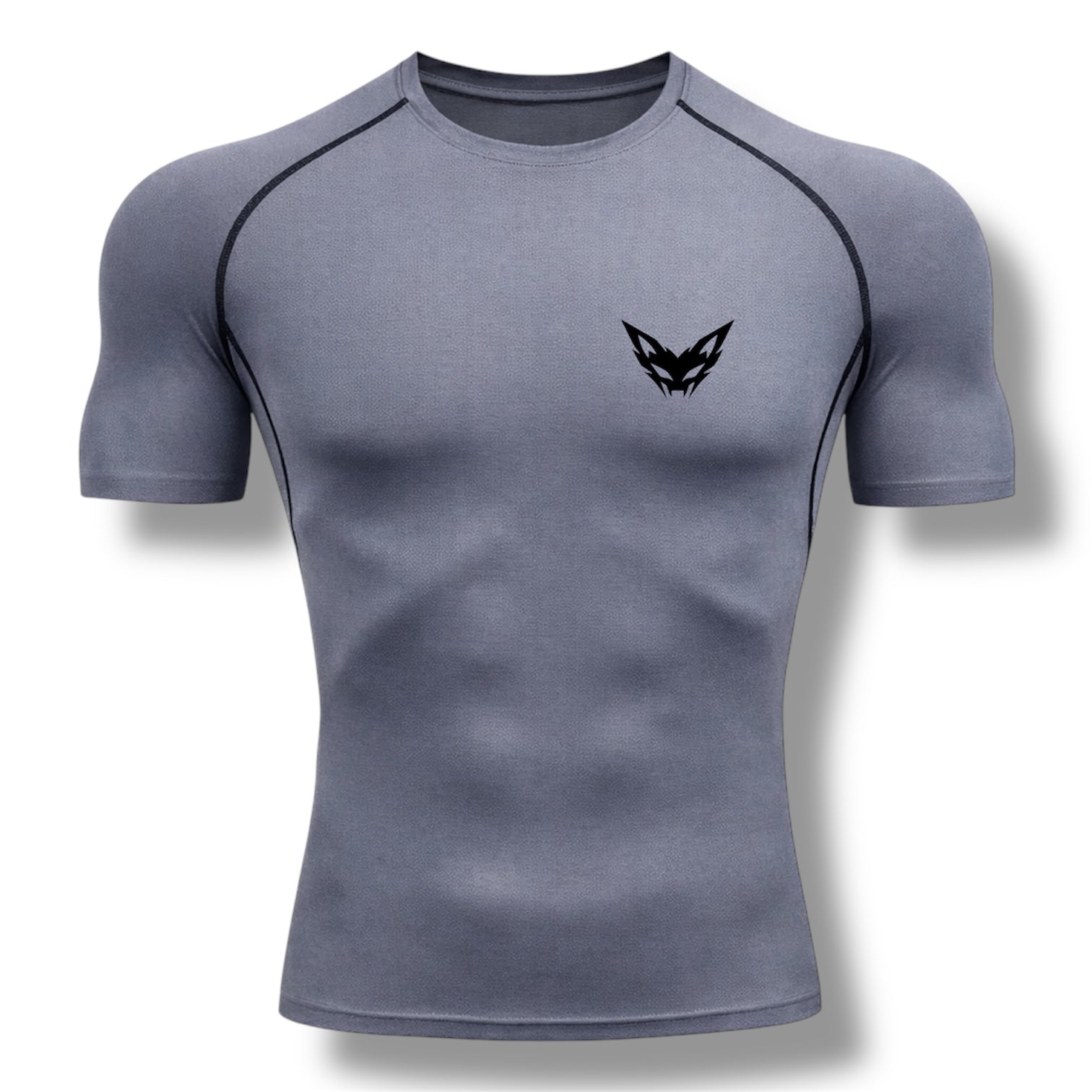 Vytro Sports Apex Compression T-Shirt - Grey