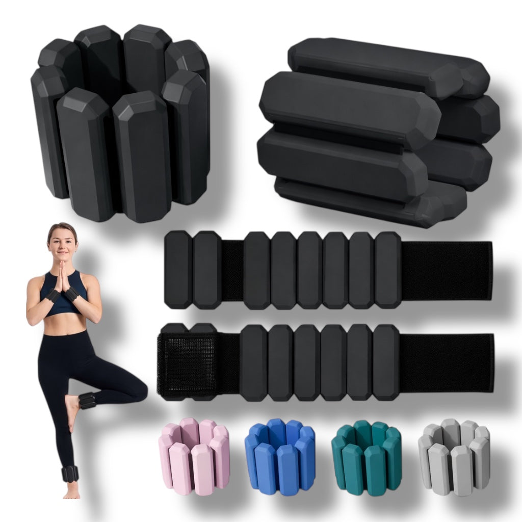 Vytro Sports Wrist &amp; Ankle Weights – Adjustable Wrist and Ankle Weights (450g / 900g)