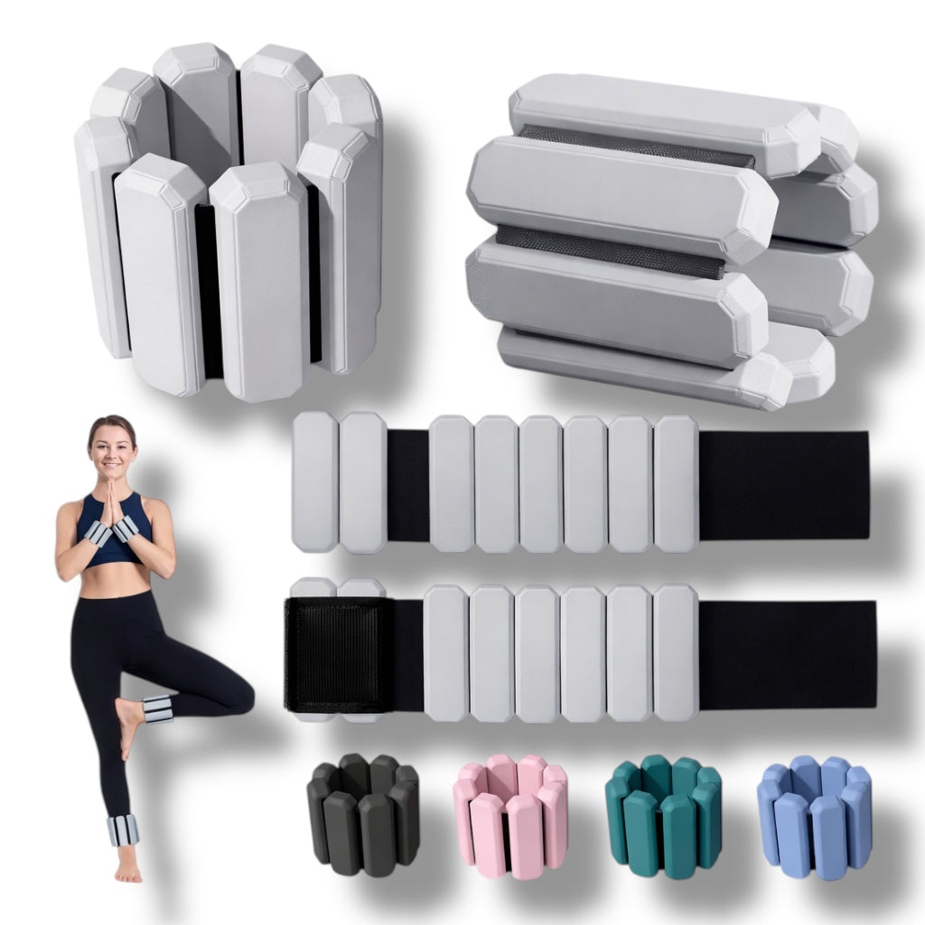 Vytro Sports Wrist &amp; Ankle Weights – Adjustable Wrist and Ankle Weights (450g / 900g)