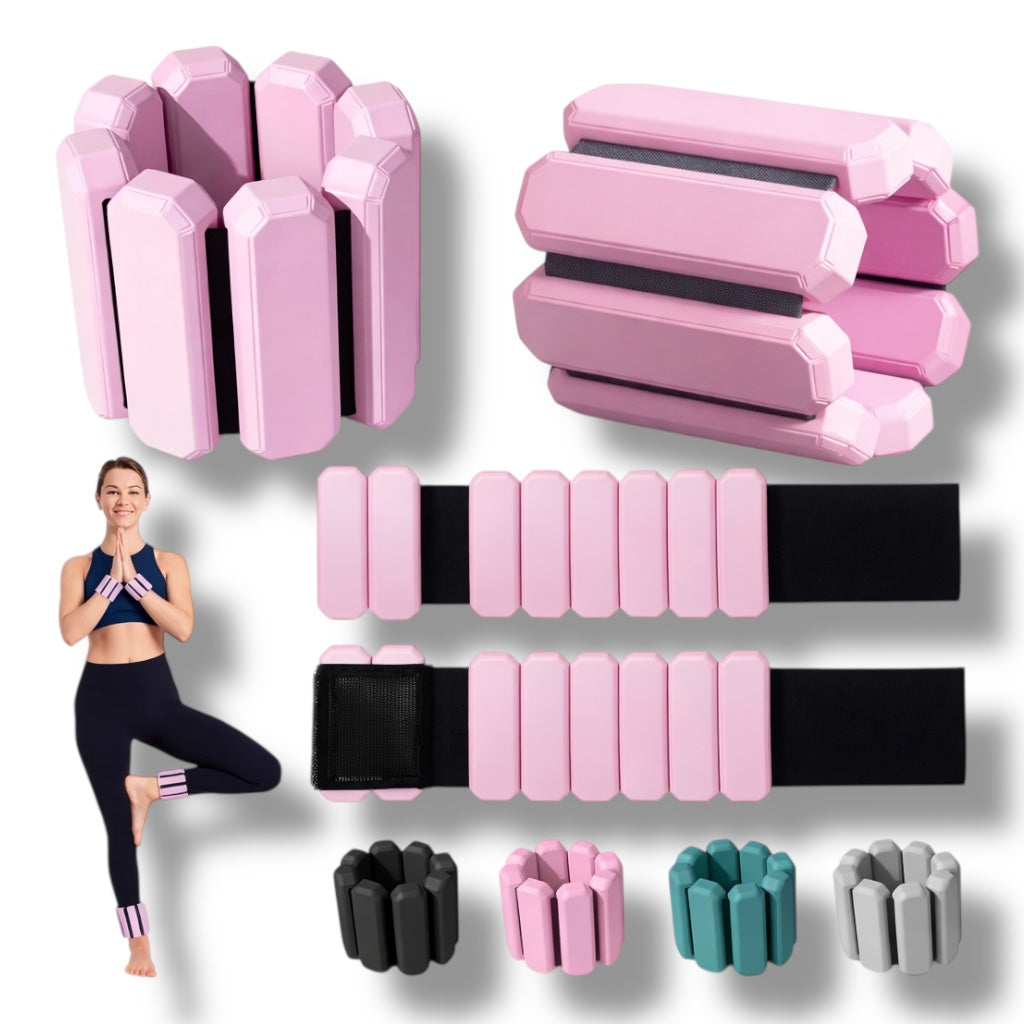 Vytro Sports Wrist &amp; Ankle Weights – Adjustable Wrist and Ankle Weights (450g / 900g)