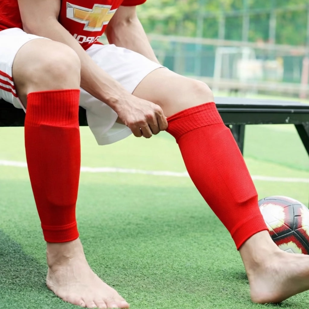 Vytro Sports Shin Guard Socks – 3 par Leggstrømper for Leggbeskyttere (Unisex)