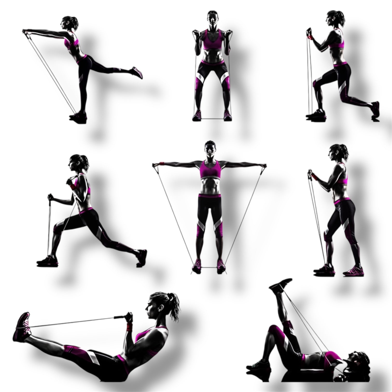 Vytro Sports Resistance Bands – Exercise bands with handles for strength and home training